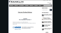 Desktop Screenshot of franklins.co.nz